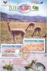 Chile stamp