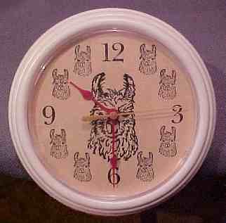 Llama clock
