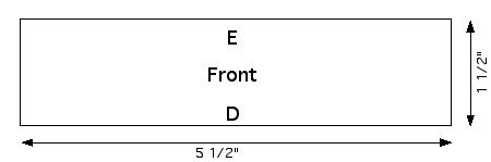 llama boot ankle front pattern