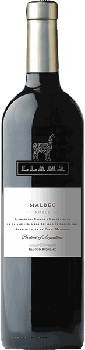 Llama wine label