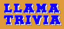 Llama Trivia Page heading