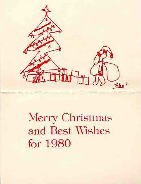 1979 Christmas card