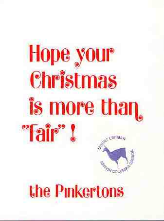 1986 Christmas card