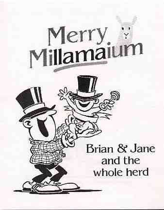 1999 Christmas card